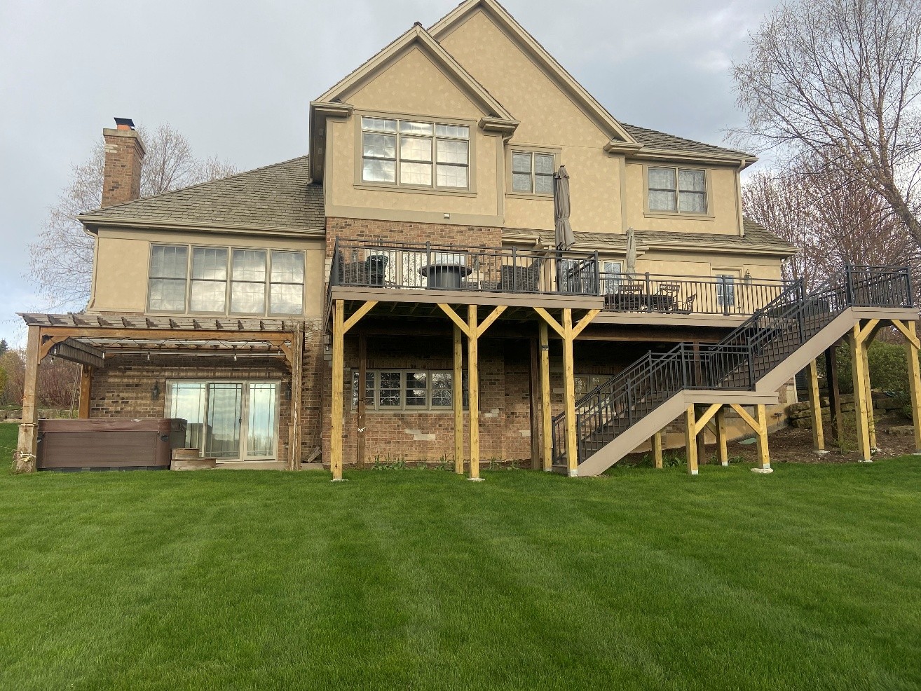 multi level deck